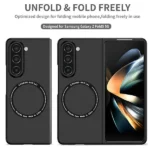 Samsung Galaxy Z Fold 5 5G Green MagSafe Magnetic Wireless Charging Case - Image 6
