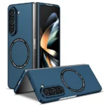 Samsung Galaxy Z Fold 5 5G Navy Blue MagSafe Magnetic Wireless Case - Image 7