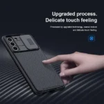 Nillkin Samsung Galaxy S23 Plus CamShield Slim Protective Case with Slide Camera Cover – Black - Image 4