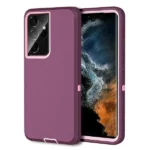 Samsung Galaxy S22 Ultra Defender Rugged Case – Purple