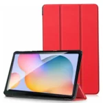 Samsung Galaxy Tab S6 Lite 10.4 SM-P610/P615 Red Leather Magnetic Stand Case