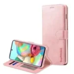 Samsung Galaxy A71 Rose Gold Wallet Leather Flip Stand Magnetic Case Cover