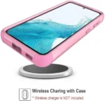 Samsung Galaxy S22 5G Heavy Duty Rugged Case – Pink - Image 3