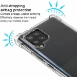 Samsung Galaxy A42 5G Crystal Clear Heavy Duty Transparent TPU Bumper Shockproof Case Cover - Image 2