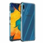 Samsung Galaxy A20 Crystal Clear Heavy Duty Transparent TPU Bumper Shockproof Case
