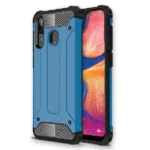 Samsung Galaxy A20 Blue Shockproof Heavy Duty Rugged Armour Case