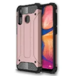 Samsung Galaxy A20 Rose Gold Shockproof Heavy Duty Rugged Armour Case
