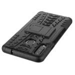 Samsung Galaxy A20s Black Heavy Duty Tough Kickstand Shockproof Rugged Case - Image 5