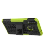 Samsung Galaxy A20s Green Heavy Duty Tough Kickstand Shockproof Rugged Case - Image 4