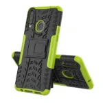 Samsung Galaxy A20s Green Heavy Duty Tough Kickstand Shockproof Rugged Case - Image 6