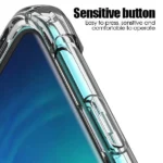Samsung Galaxy A21 Crystal Clear Heavy Duty Transparent TPU Bumper Shockproof Case - Image 3