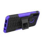 Samsung Galaxy A30 Purple Heavy Duty Tough Kickstand Shockproof Rugged Case - Image 4