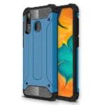 Samsung Galaxy A30 Blue Shockproof Heavy Duty Rugged Armour Case