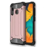 Samsung Galaxy A30 Rose Gold Shockproof Heavy Duty Rugged Armour Case