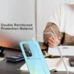 Samsung Galaxy A33 5G Crystal Clear Heavy Duty Transparent TPU Bumper Shockproof Case Cover - Image 4