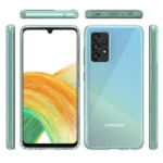 Samsung Galaxy A33 5G Crystal Clear Heavy Duty Transparent TPU Bumper Shockproof Case Cover - Image 6