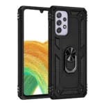 Samsung Galaxy A33 5G Black Magnetic Ring Rugged Shockproof Case Cover