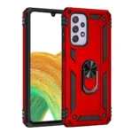 Samsung Galaxy A33 5G Red Magnetic Ring Rugged Shockproof Case Cover