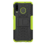 Samsung Galaxy A50 Green Heavy Duty Tough Kickstand Shockproof Rugged Case - Image 5