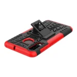 Samsung Galaxy A50 Red Heavy Duty Tough Kickstand Shockproof Rugged Case - Image 6