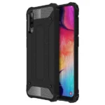Samsung Galaxy A50 Black Shockproof Heavy Duty Rugged Armour Case