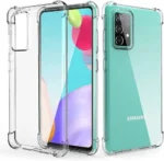 Samsung Galaxy A52 Crystal Clear Transparent TPU Bumper Shockproof Case