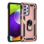 Samsung Galaxy A52 Rose Gold Magnetic Ring Rugged Shockproof Case