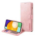 Samsung Galaxy A52  Wallet Leather Flip Case Rose Gold Magnetic