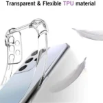 Samsung Galaxy A53 5G Crystal Clear Heavy Duty Transparent TPU Bumper Shockproof Case Cover - Image 6