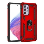 Samsung Galaxy A53 5G Red Magnetic Ring Rugged Shockproof Heavy Duty Protective Case Cover