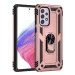 Samsung Galaxy A53 5G Rose Gold Magnetic Ring Rugged Shockproof Heavy Duty Protective Case Cover