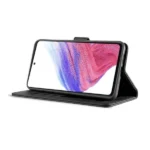 Samsung Galaxy A53 5G Black Wallet Flip Leather Card Slots Magnetic Stand Case Cover - Image 4