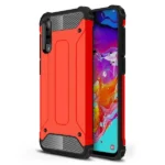 Samsung Galaxy A70 Red Shockproof Heavy Duty Rugged Armour Case Cover