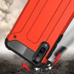 Samsung Galaxy A70 Red Shockproof Heavy Duty Rugged Armour Case Cover - Image 3