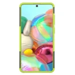 Samsung Galaxy A71 Green Heavy Duty Tough Kickstand Shockproof Rugged Case Cover - Image 4