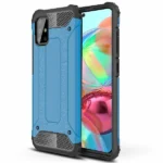 Samsung Galaxy A71 Blue Shockproof Heavy Duty Rugged Armour Case Cover