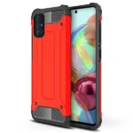 Samsung Galaxy A71 Red Shockproof Heavy Duty Rugged Armour Case Cover - Image 2