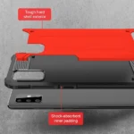 Samsung Galaxy A71 Red Shockproof Heavy Duty Rugged Armour Case Cover - Image 4