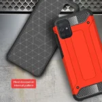 Samsung Galaxy A71 Red Shockproof Heavy Duty Rugged Armour Case Cover - Image 5