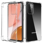 Samsung Galaxy A72 Crystal Clear Heavy Duty Transparent TPU Bumper Shockproof Case Cover