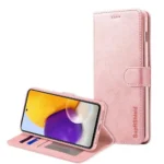 Samsung Galaxy A72 Rose Gold  Wallet Leather Card Holder Flip Magnetic Case Cover - Image 5