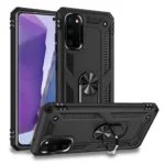 Note 20 Magnetic Ring Case – Black Rugged Shockproof Cover
