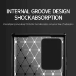 Note 20 Rugged Case – Black Matte Carbon Fiber Protective Cover - Image 2
