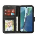 Note 20 Wallet Case – Rose Gold Leather Card Holder Cover - Image 3