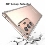 Note 20 Ultra Clear Case – Shockproof Transparent Air Cushion Cover - Image 2