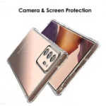 Note 20 Ultra Clear Case – Shockproof Transparent Air Cushion Cover - Image 4