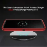 Samsung Galaxy S22 Plus Defender Rugged Case – Red - Image 2