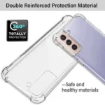 Samsung Galaxy S23 Ultra Clear Shockproof Gel Case - Image 4