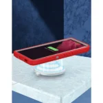 Samsung Galaxy S22 Ultra Defender Rugged Case – Red - Image 3