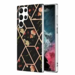 Samsung Galaxy S22 Ultra Black Marble Slim Case
